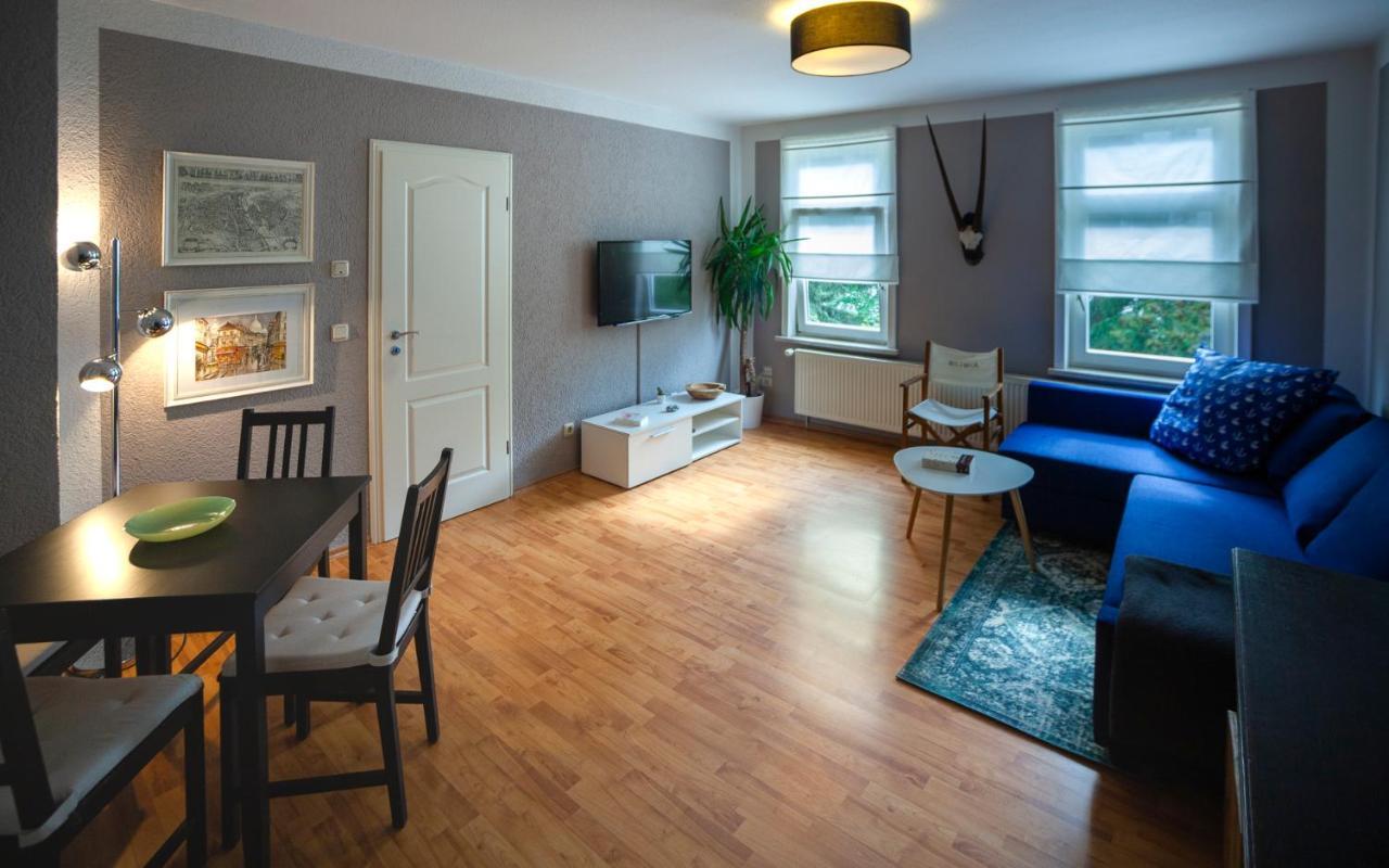Apartment Ferienwohnung Blumenstadt Ерфурт Екстериор снимка